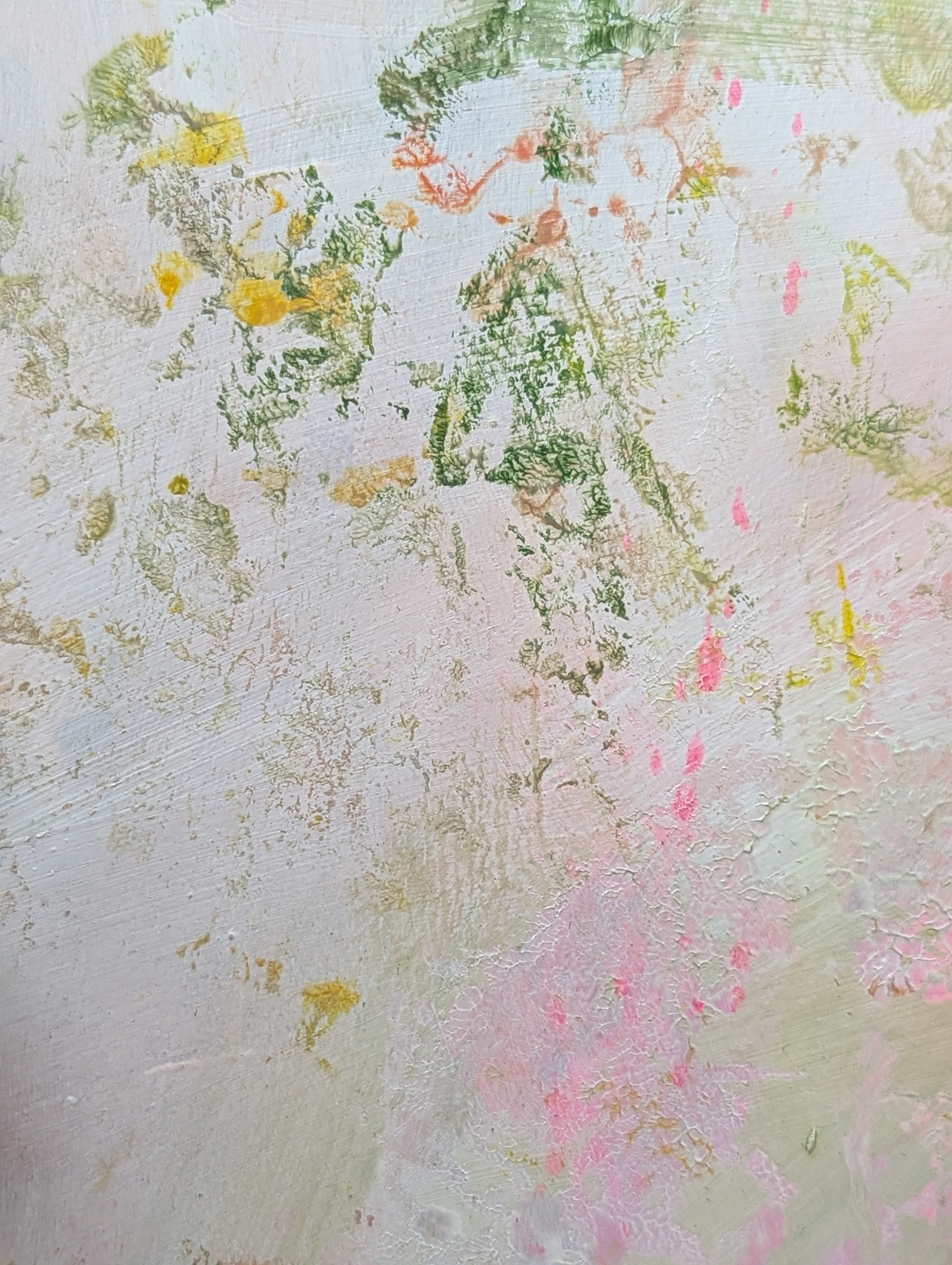 Original Bee Abstract Art Painting