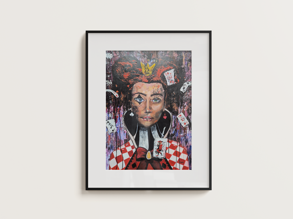 Queen of Hearts Poster