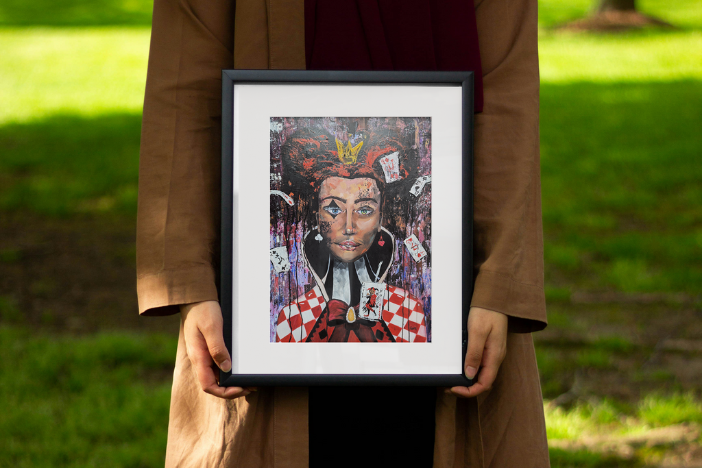 Queen of Hearts Poster